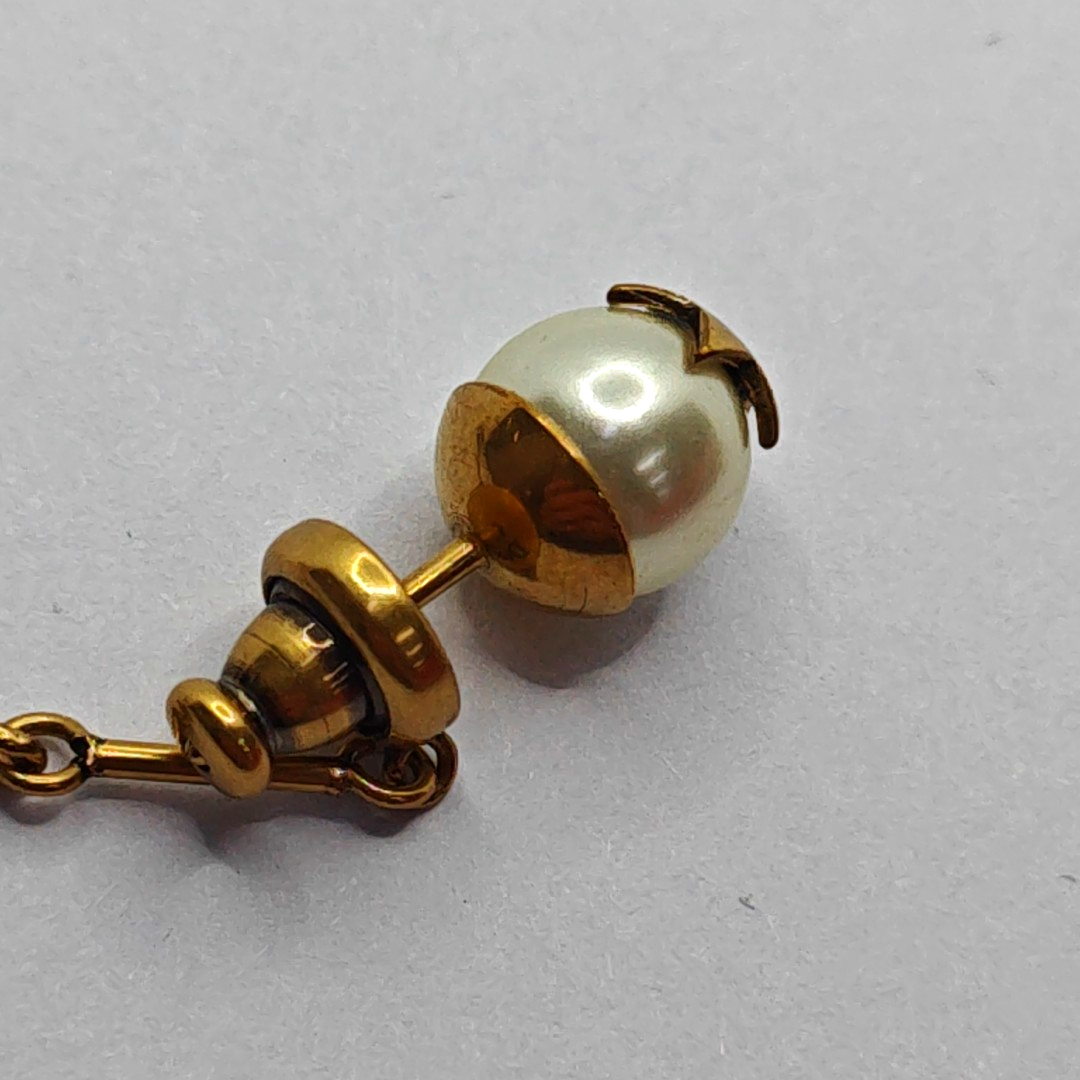 La Petite Tribale Metal Gold Earrings