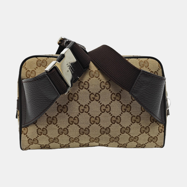 GG Supreme Monogram Canvas Brown