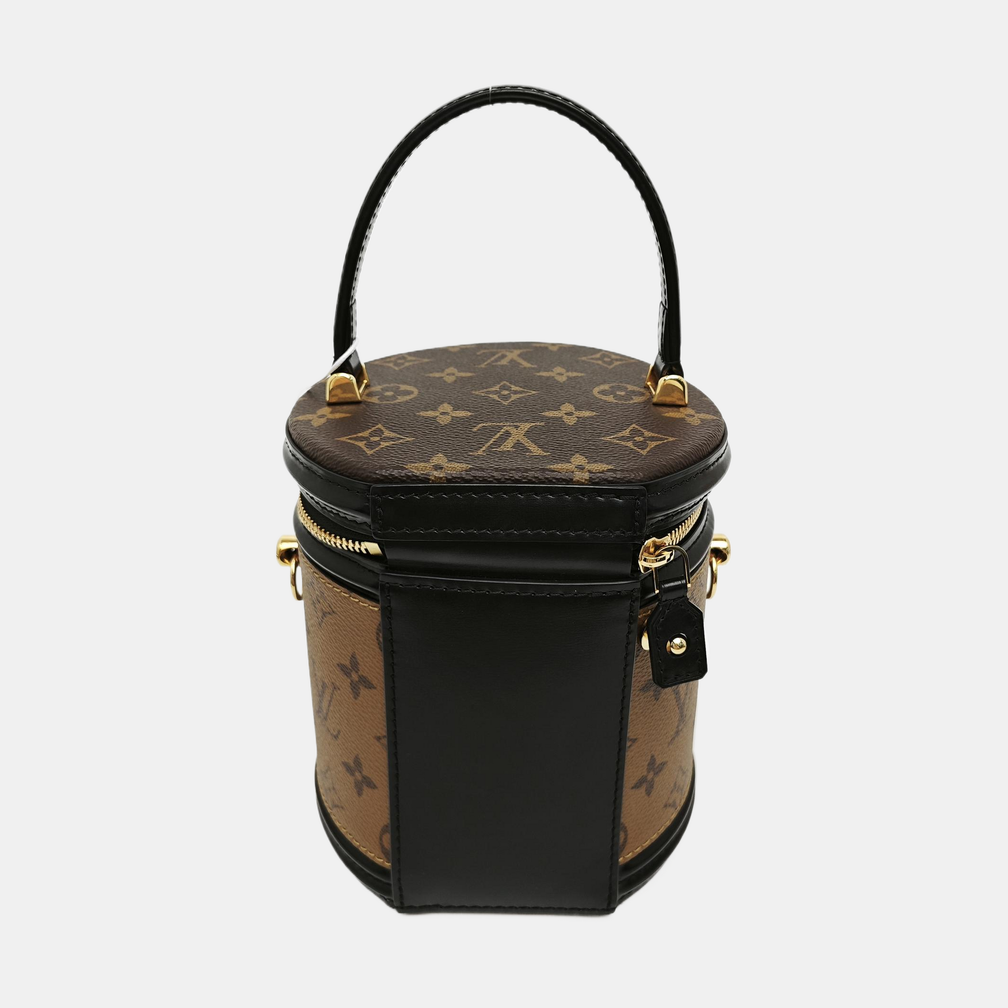 CANNES PM Monogram Coated Canvas Brown