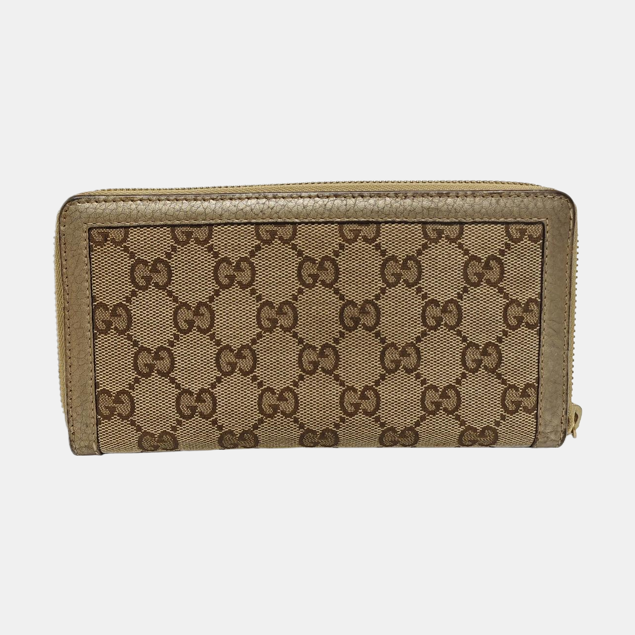 Monogram Canvas Wallet Beige