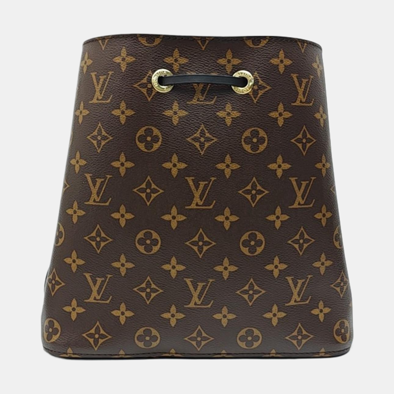 NÉONOÉ MM Monogram Coated Canvas Brown