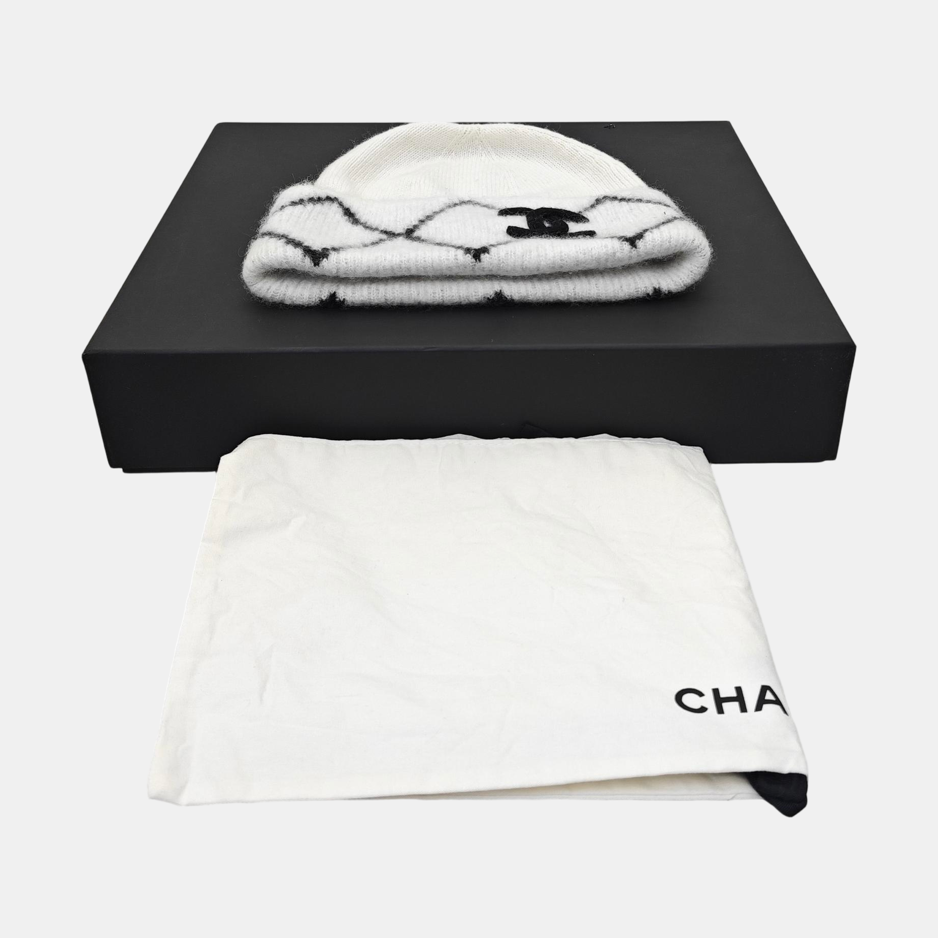 Cashmere Hat White