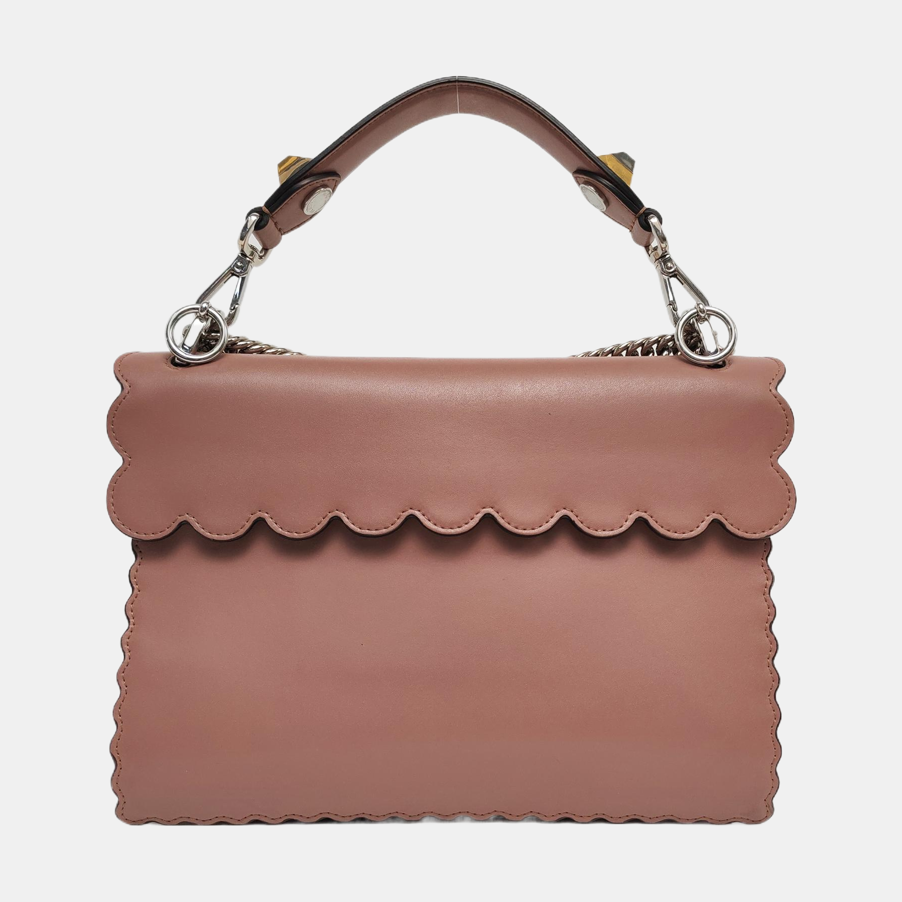 Authenticated pre-owned  Kan I Medium Calfskin Beige - Shoulder Bag at Looply