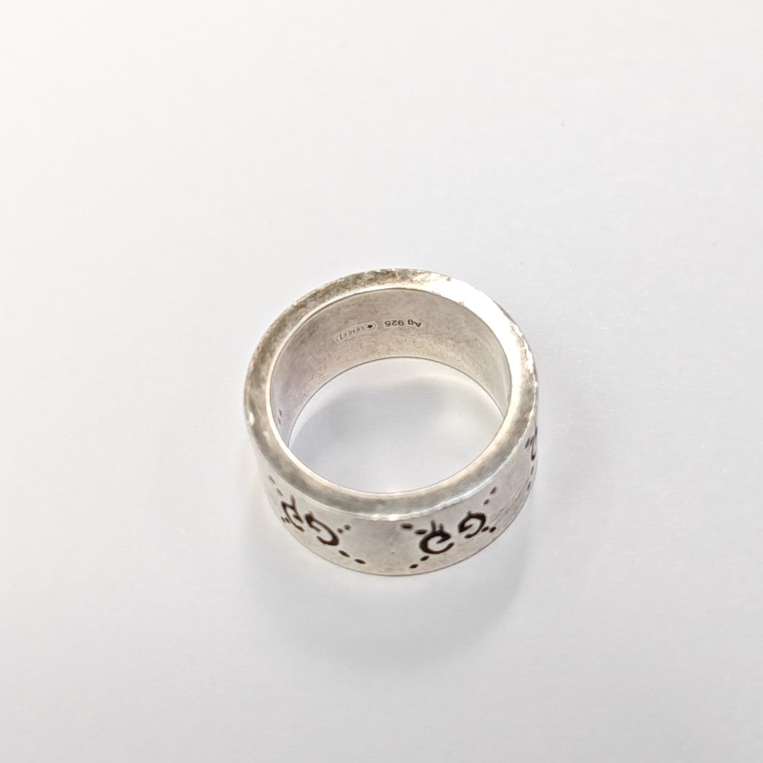 Ghost 925 Sterling Silver Ring EU 50