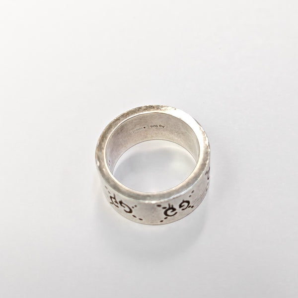 Ghost 925 Sterling Silver Ring EU 50