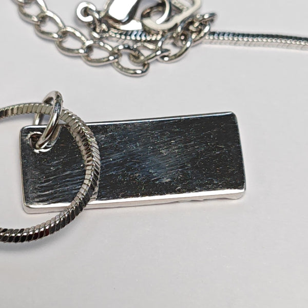Trotter 2 Metal Silver Necklace