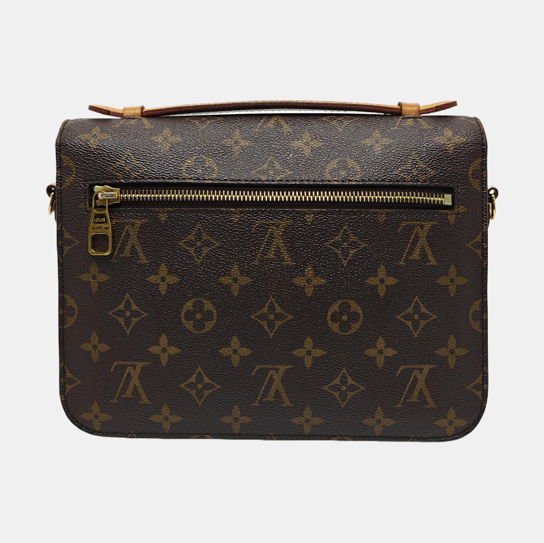 Authenticated pre-owned  MÉTIS MM Monogram Coated Canvas Brown - Crossbody Bag at Looply