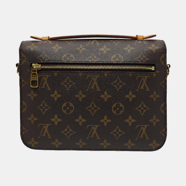 Authenticated pre-owned  MÉTIS MM Monogram Coated Canvas Brown - Crossbody Bag at Looply