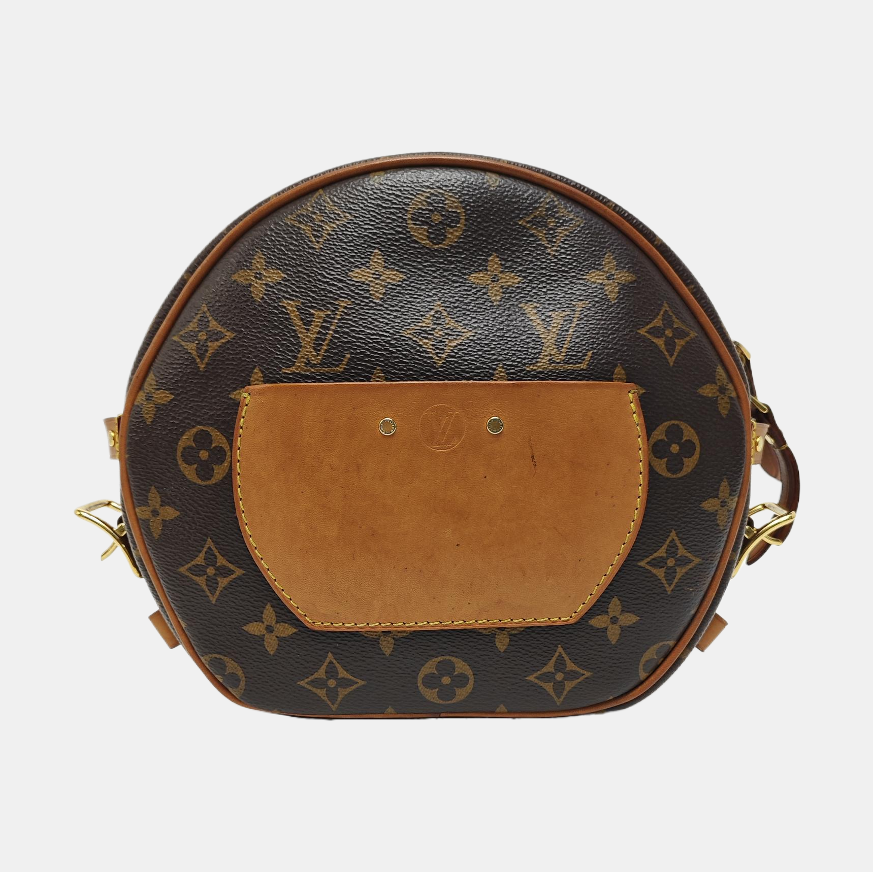 BOITE CHAPEAU MM Monogram Coated Canvas Brown
