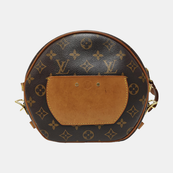 BOITE CHAPEAU MM Monogram Coated Canvas Brown