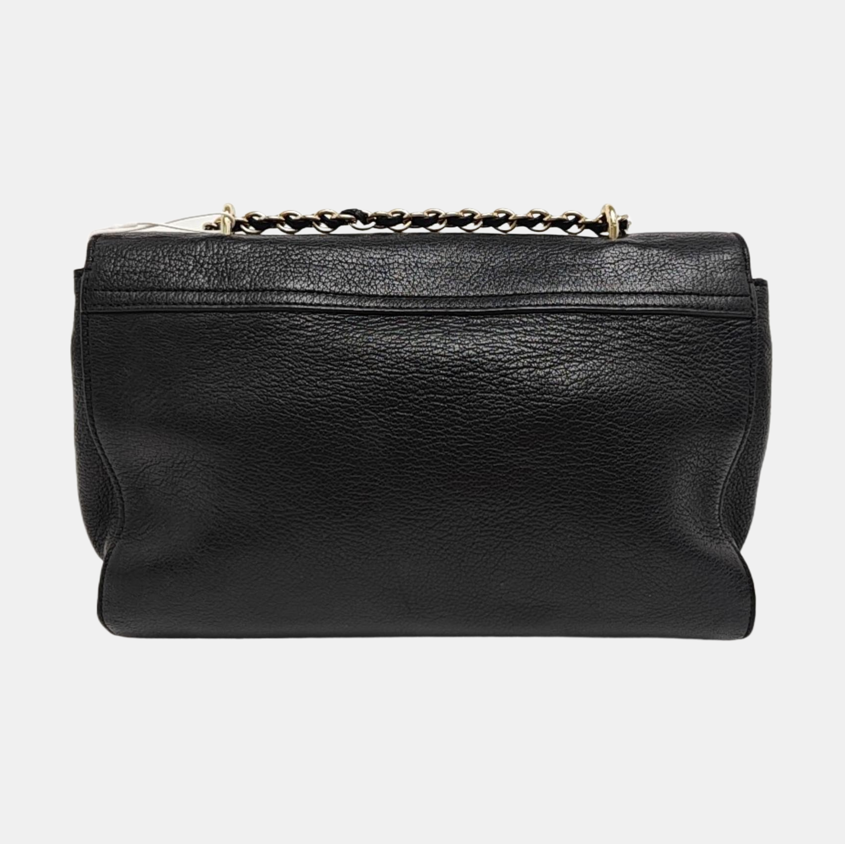Calfskin Shoulder Bag Black