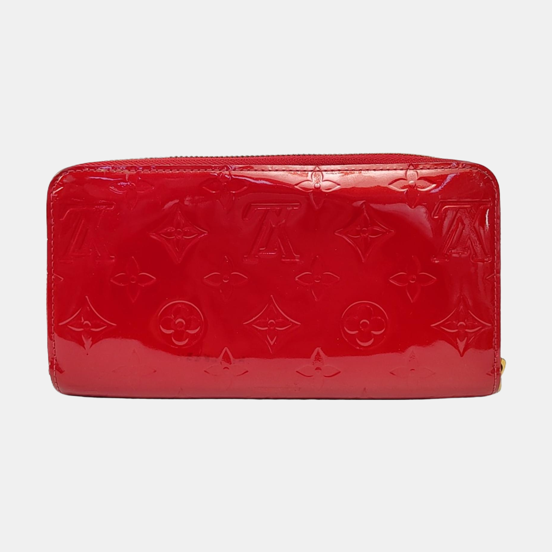 ZIPPY Patent Leather Red Wallet