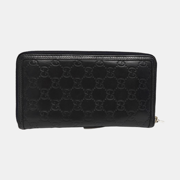Monogram Calfskin Wallet Black