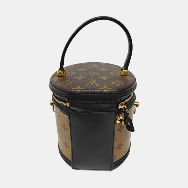 CANNES PM Monogram Coated Canvas Brown