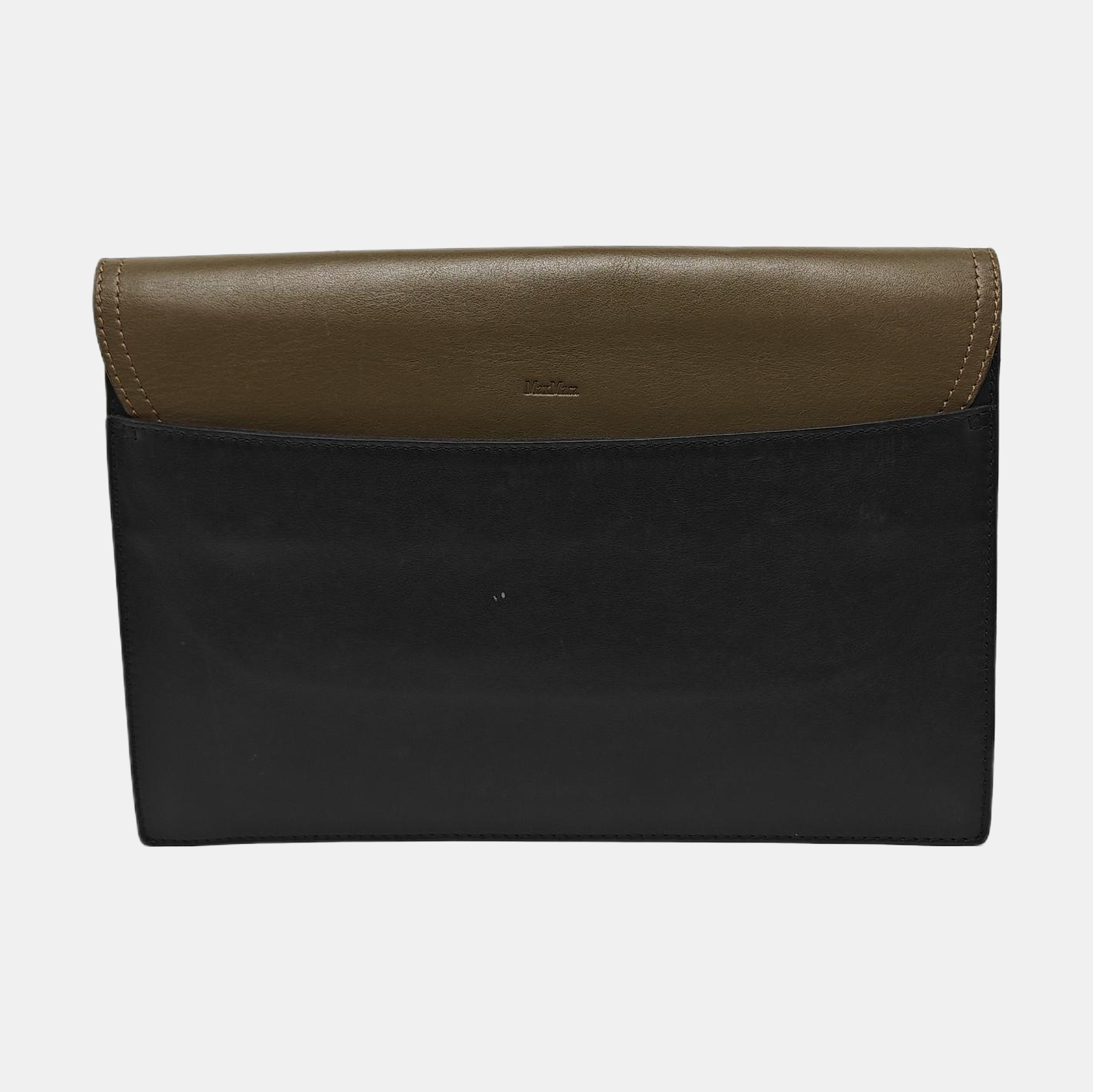 Calfskin Clutch Brown
