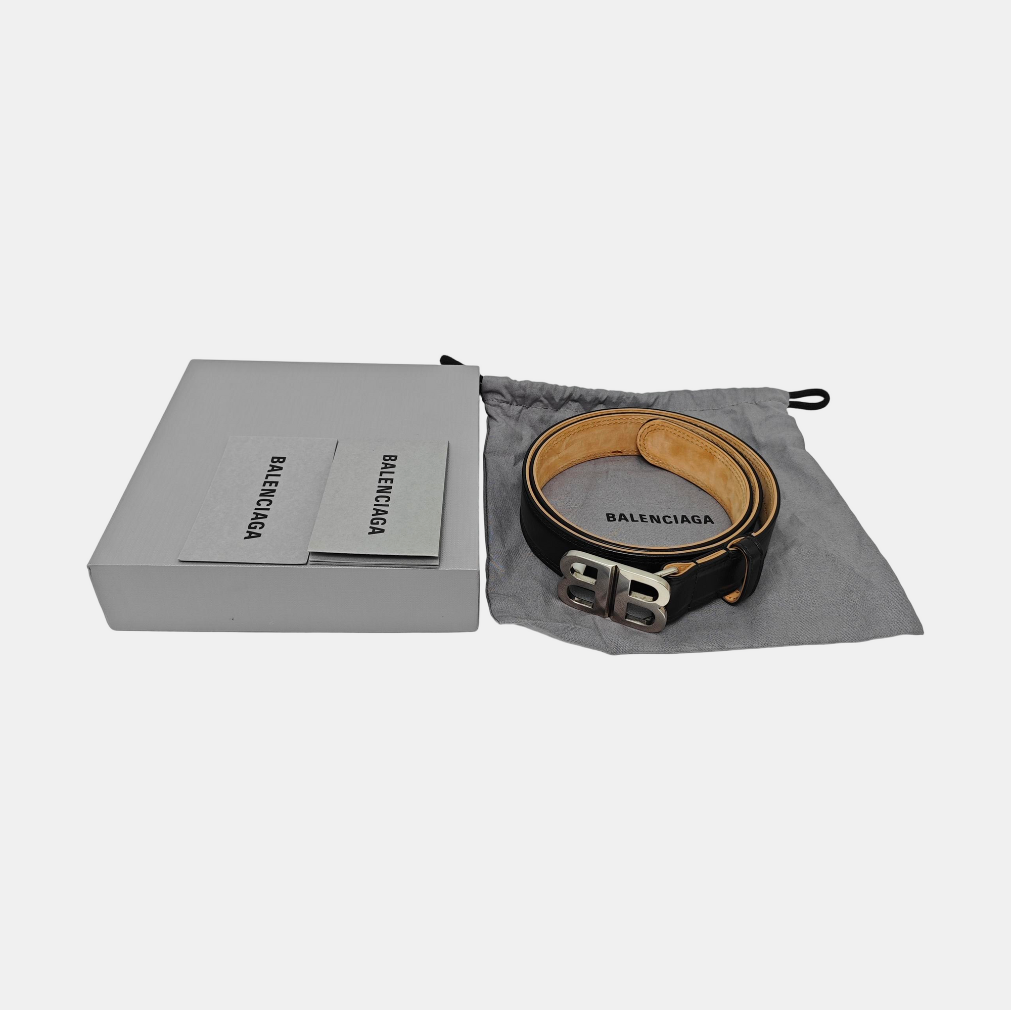 Leather Belt Black