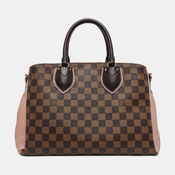 NORMANDY Damier Ebene Coated Canvas Brown