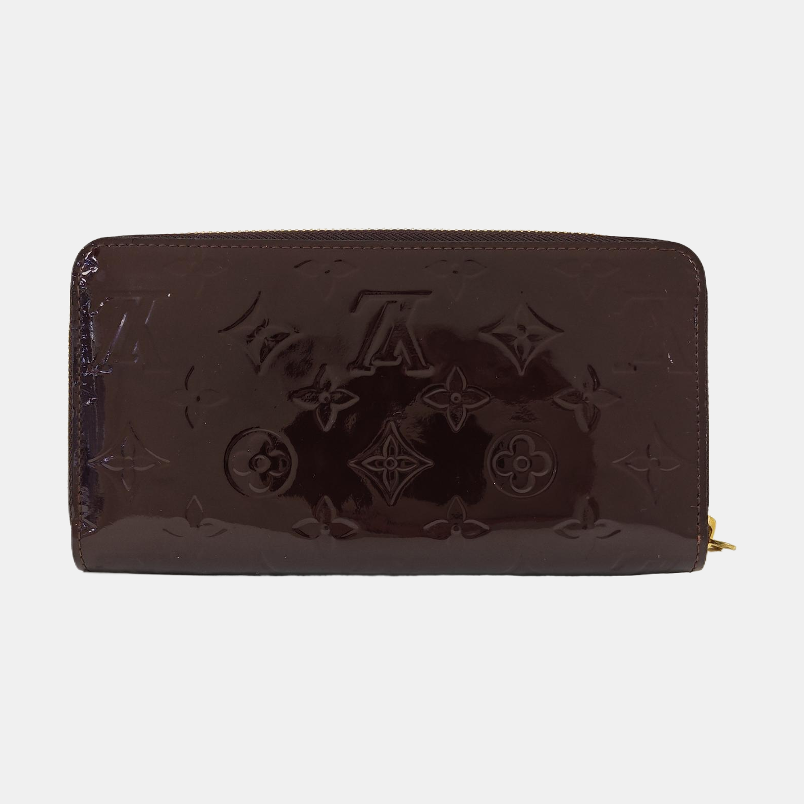 ZIPPY Patent Leather Red Wallet