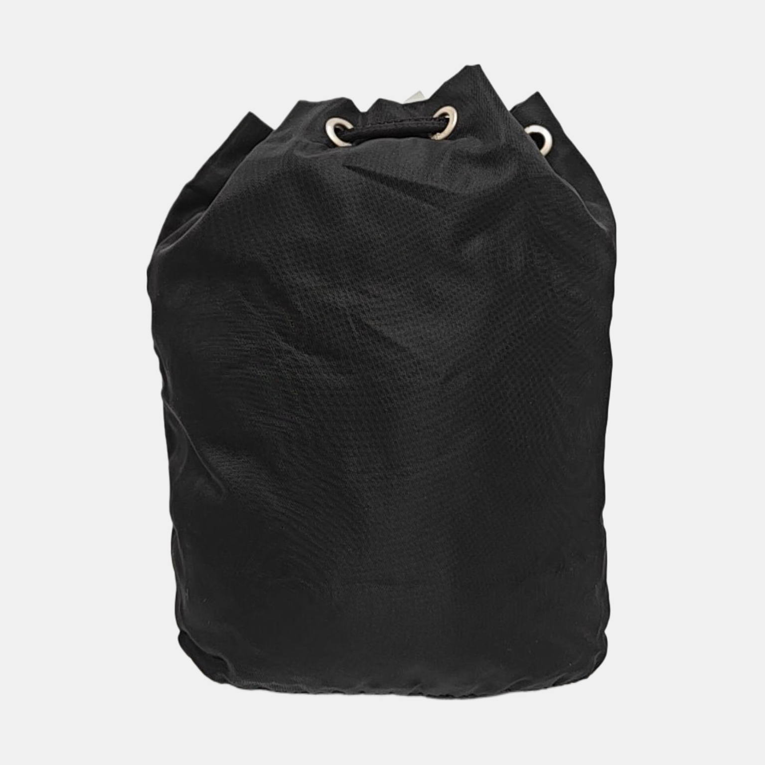 Authenticated pre-owned  Bucket Nylon Black - Bucket Bag at Looply