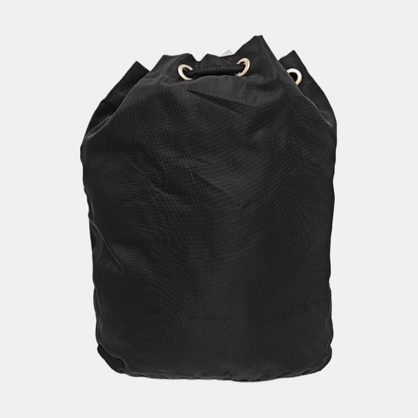 Authenticated pre-owned  Bucket Nylon Black - Bucket Bag at Looply