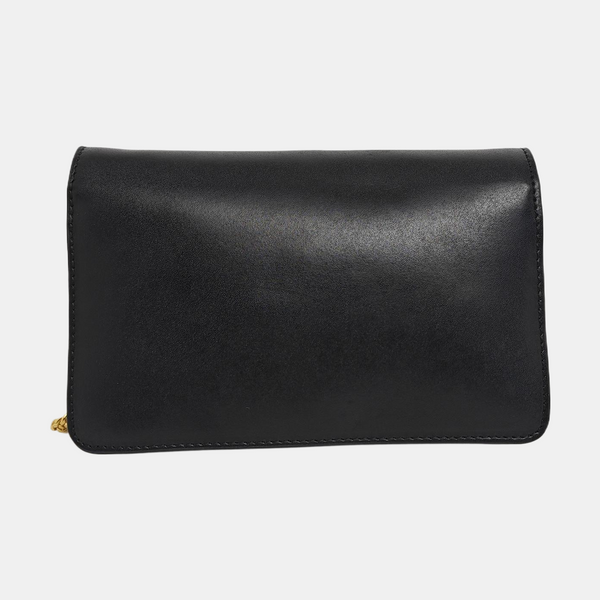 Authenticated pre-owned  Monster Calfskin Black - Shoulder Bag at Looply