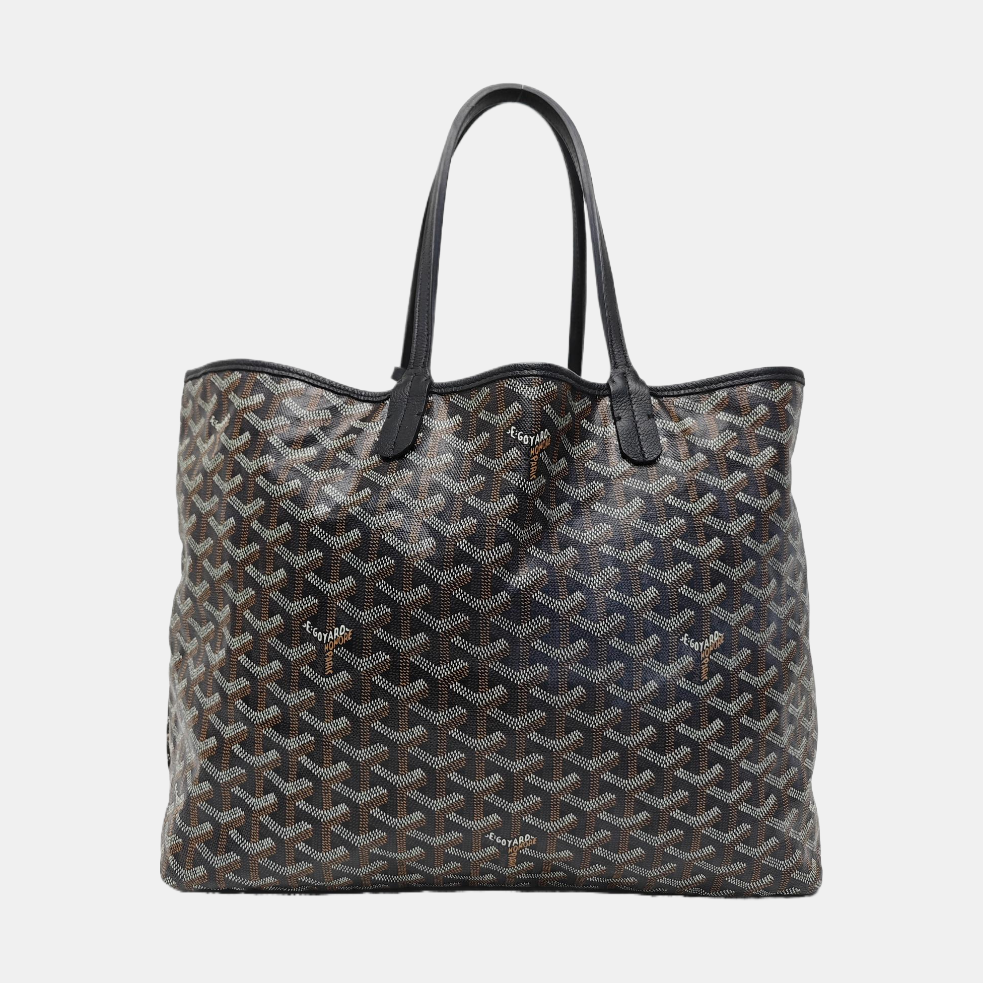 Saint Louis PM Coated Canvas Black