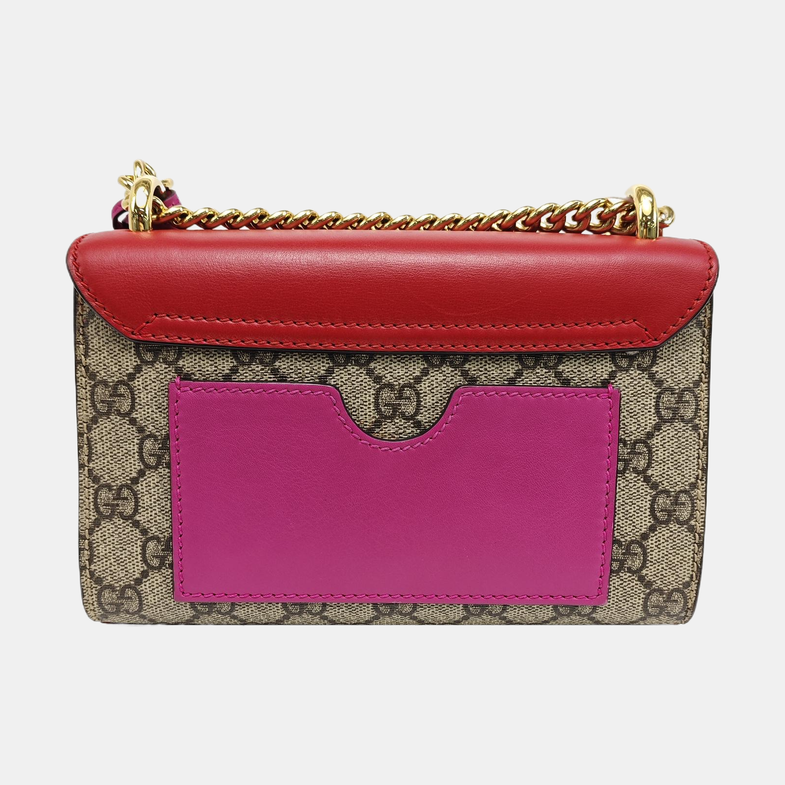 Padlock Small Monogram Coated Canvas Multicolor
