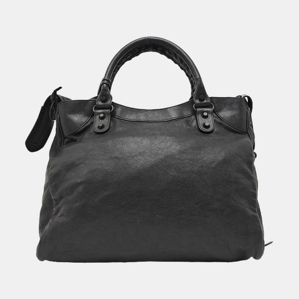 Classic City Medium Lambskin Gray