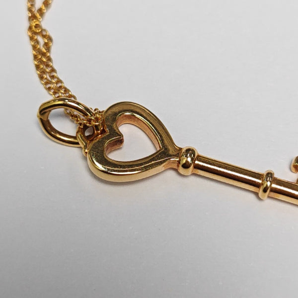 Tiffany Keys 18k Rose Gold Necklace