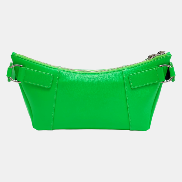 Authenticated pre-owned  Hourglass Calfskin Green - Crossbody Bag at Looply