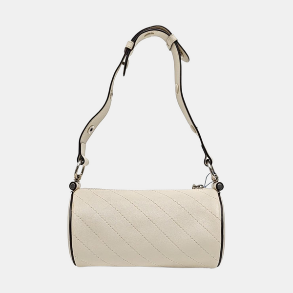 Blondie Mini Quilted Calfskin White