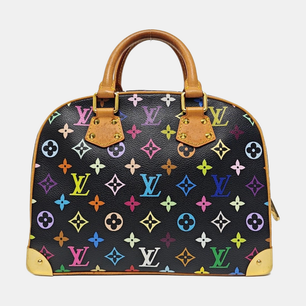 LV × TM DEAUVILLE Monogram Coated Canvas Black