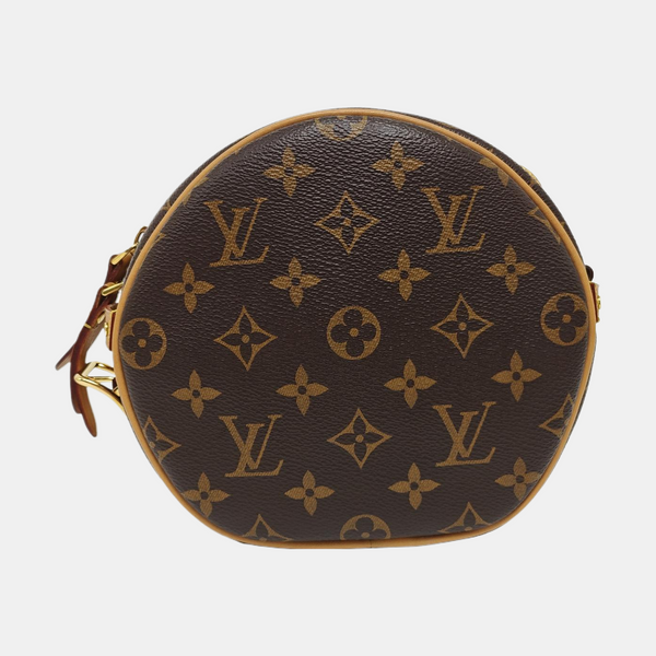 BOITE CHAPEAU PM Monogram Coated Canvas Brown