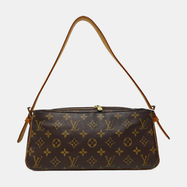 VIVA CITE Monogram Coated Canvas Brown