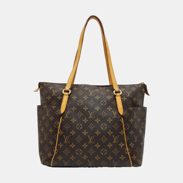 TOTALLY MM Monogram Coated Canvas Brown