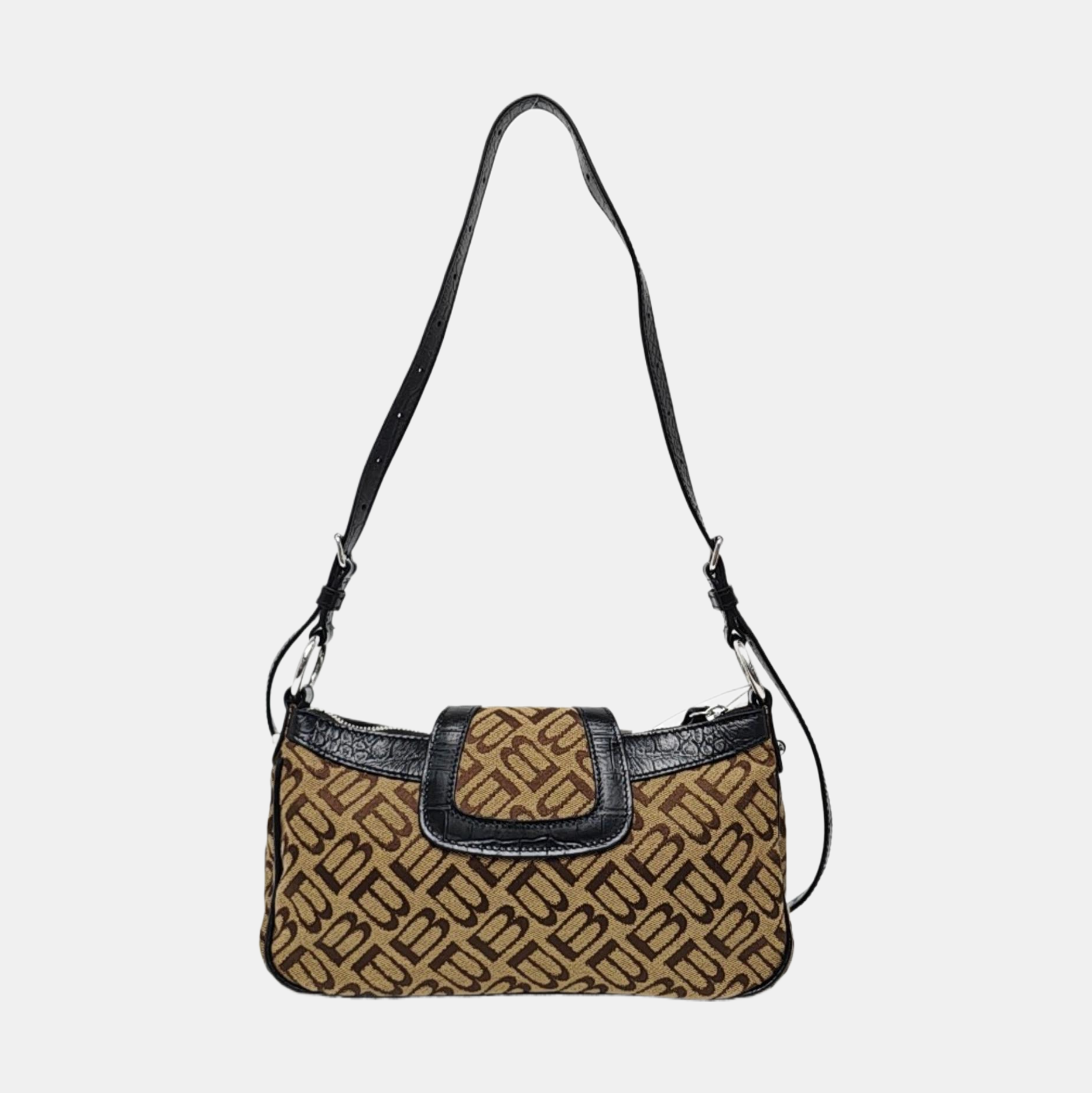 Le Cagole Small Fabric Brown