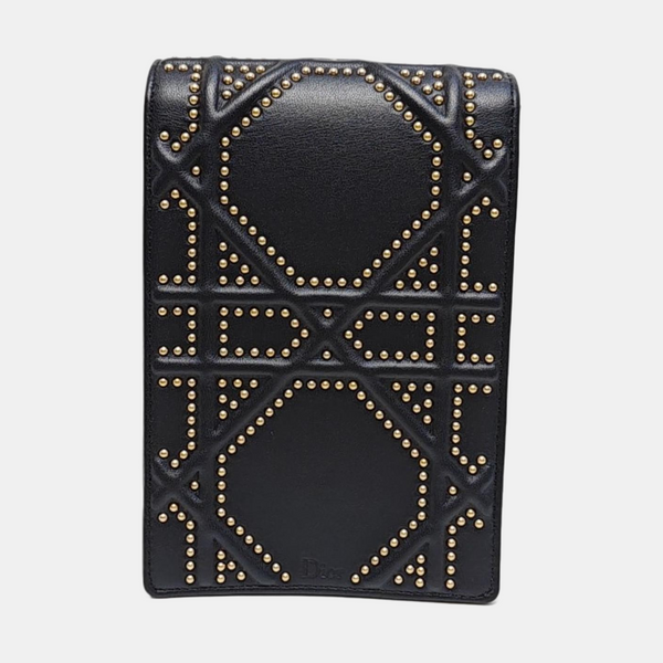Diorama Cannage Lambskin Black