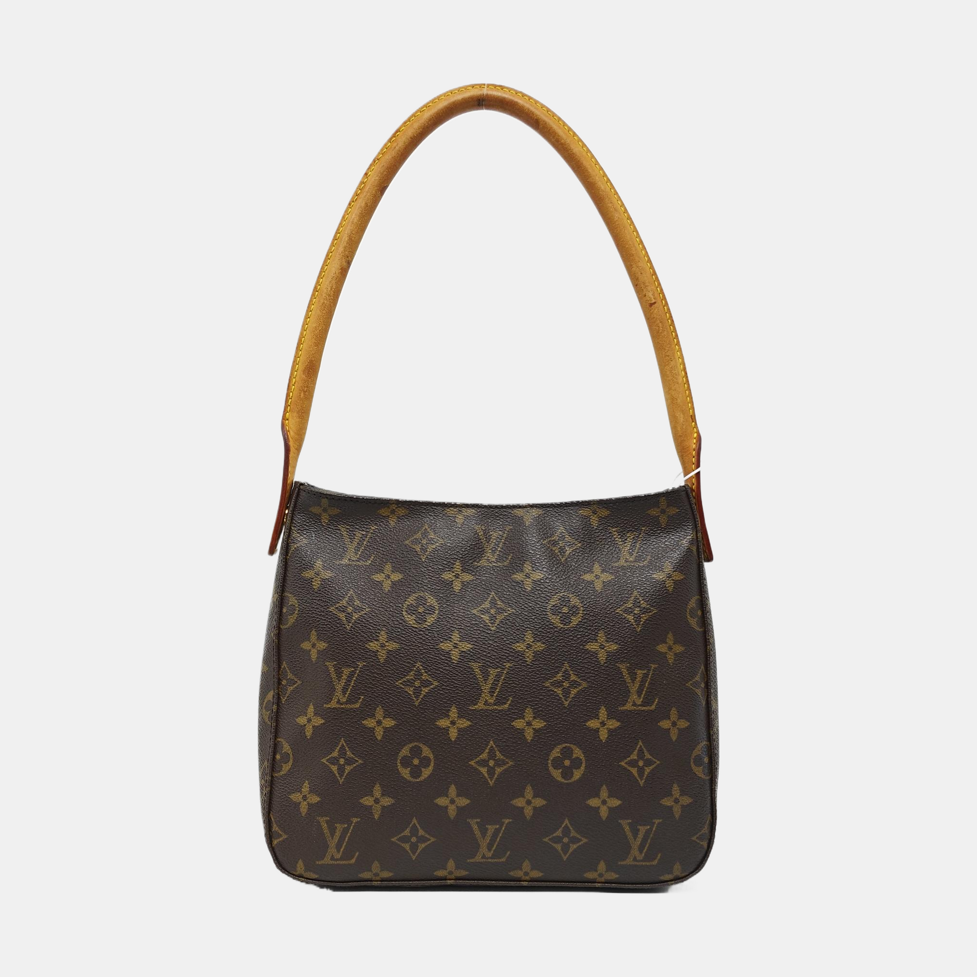 LOOPING MM Monogram Coated Canvas Brown