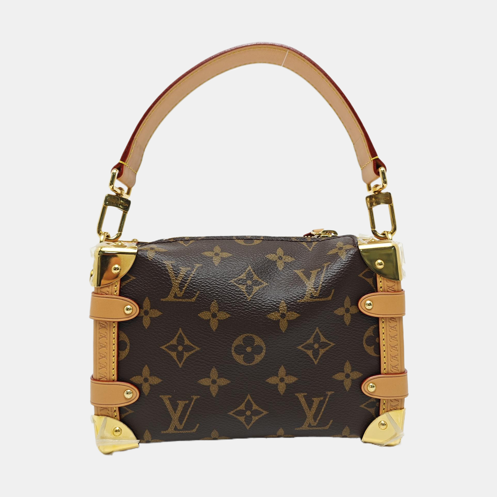 SIDE TRUNK PM Monogram Coated Canvas Brown