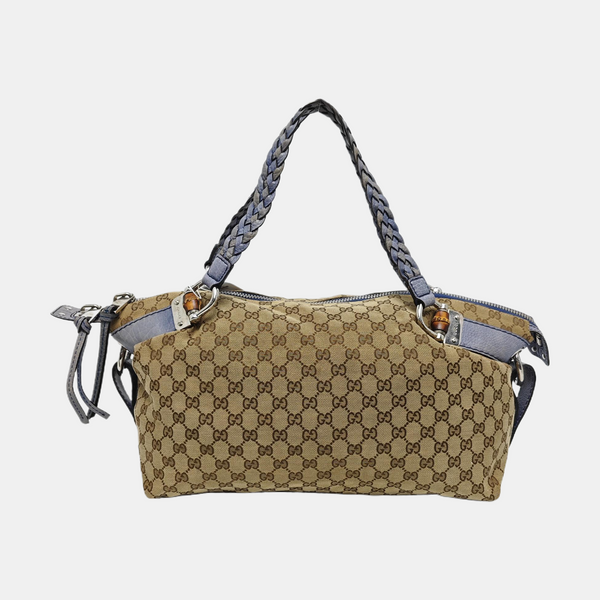 Bamboo 1947 Medium Monogram Canvas Beige