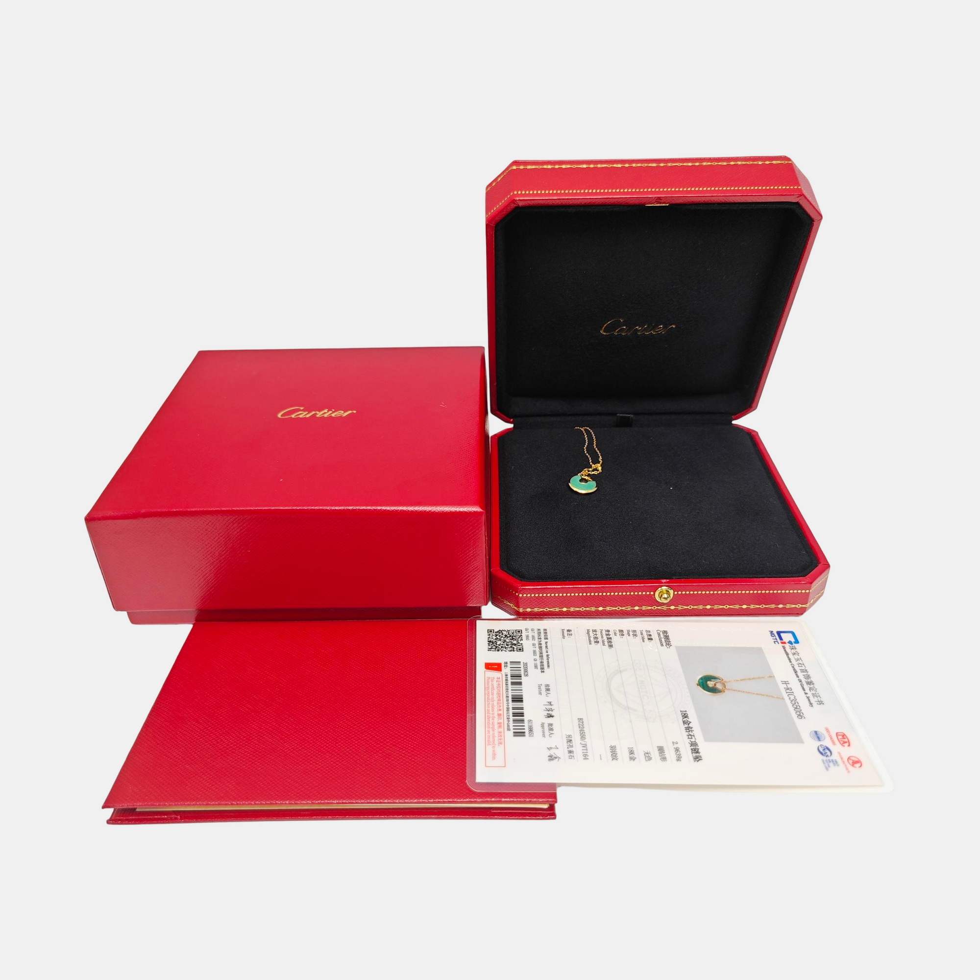 AMULETTE DE CARTIER 18k Rose Gold Necklace
