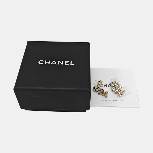 Metal Gold Stud Earrings