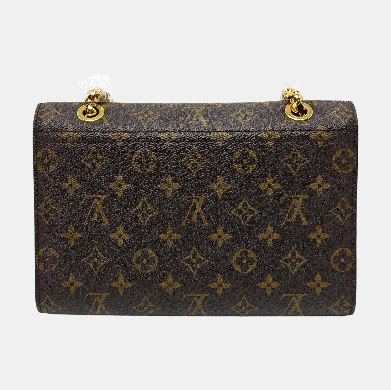 VICTOIRE Monogram Coated Canvas Brown