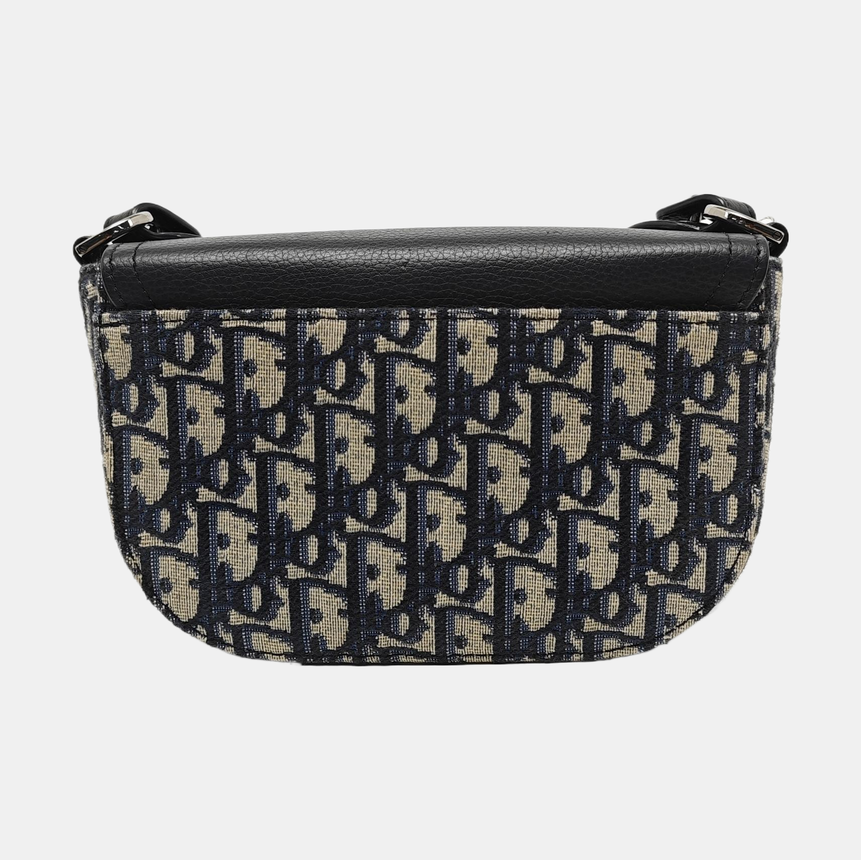 Authenticated pre-owned  Saddle Mini Monogram Canvas Beige - Shoulder Bag at Looply