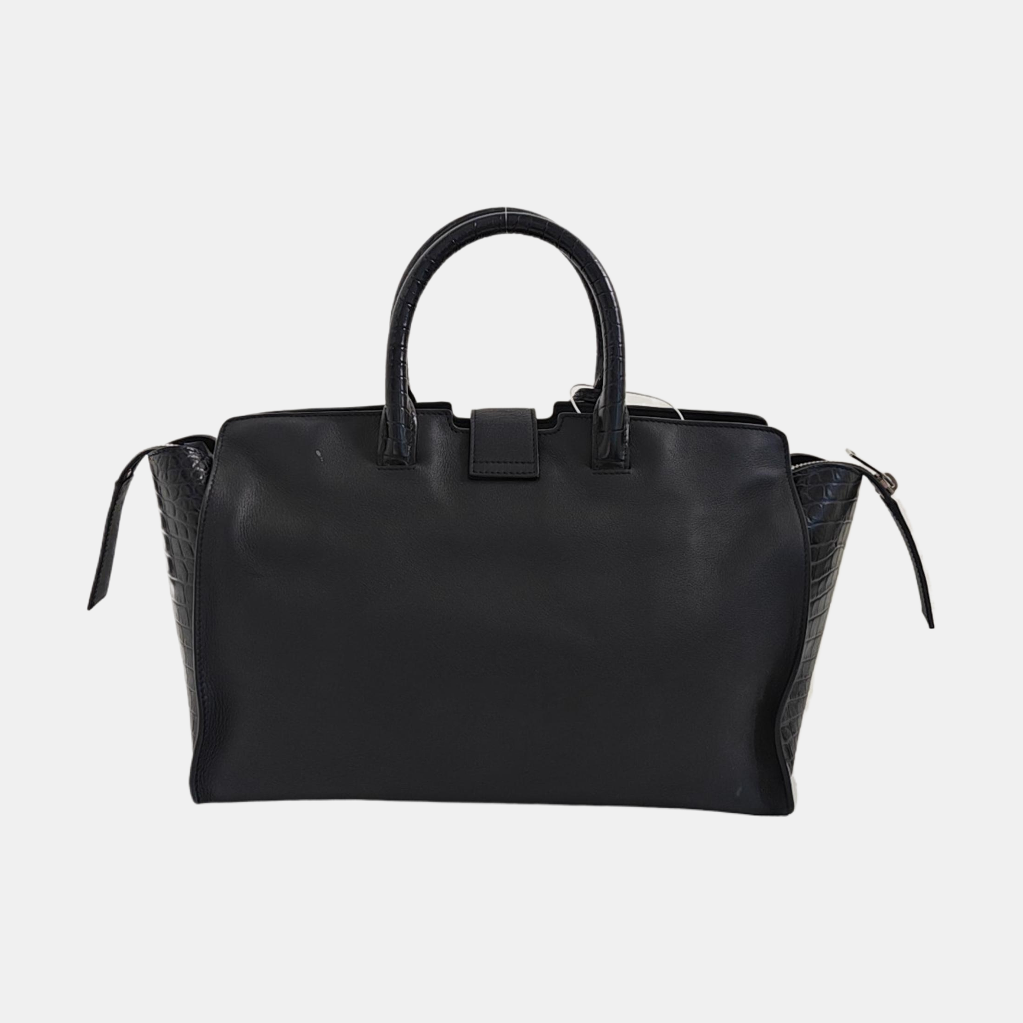 DOWNTOWN CABAS Calfskin Blue