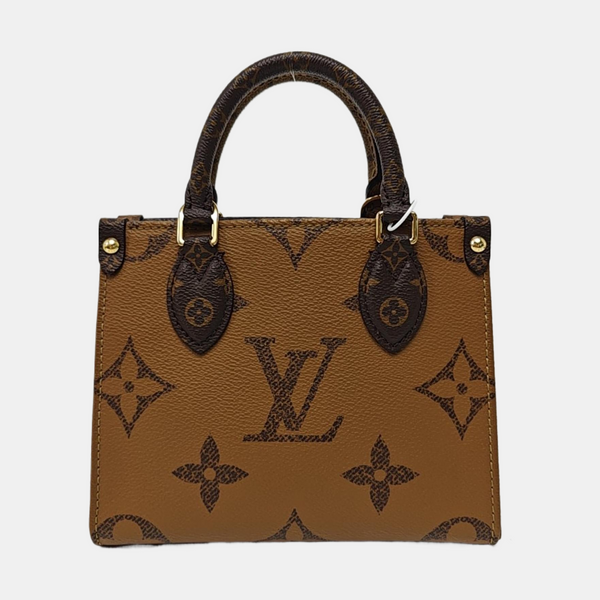 ONTHEGO BB Monogram Coated Canvas Brown