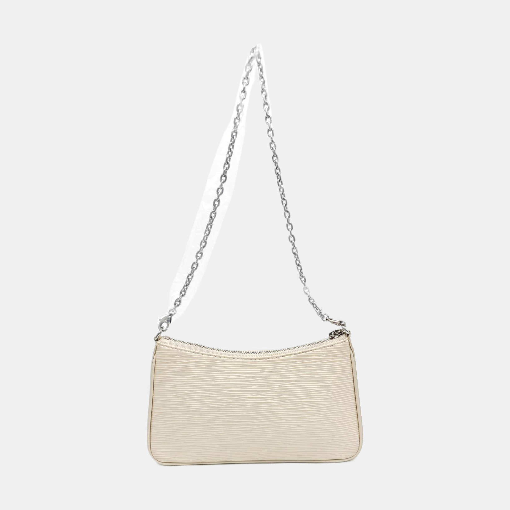 EASY POUCH ON STRAP Epi White