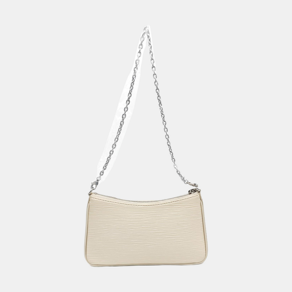 EASY POUCH ON STRAP Epi White