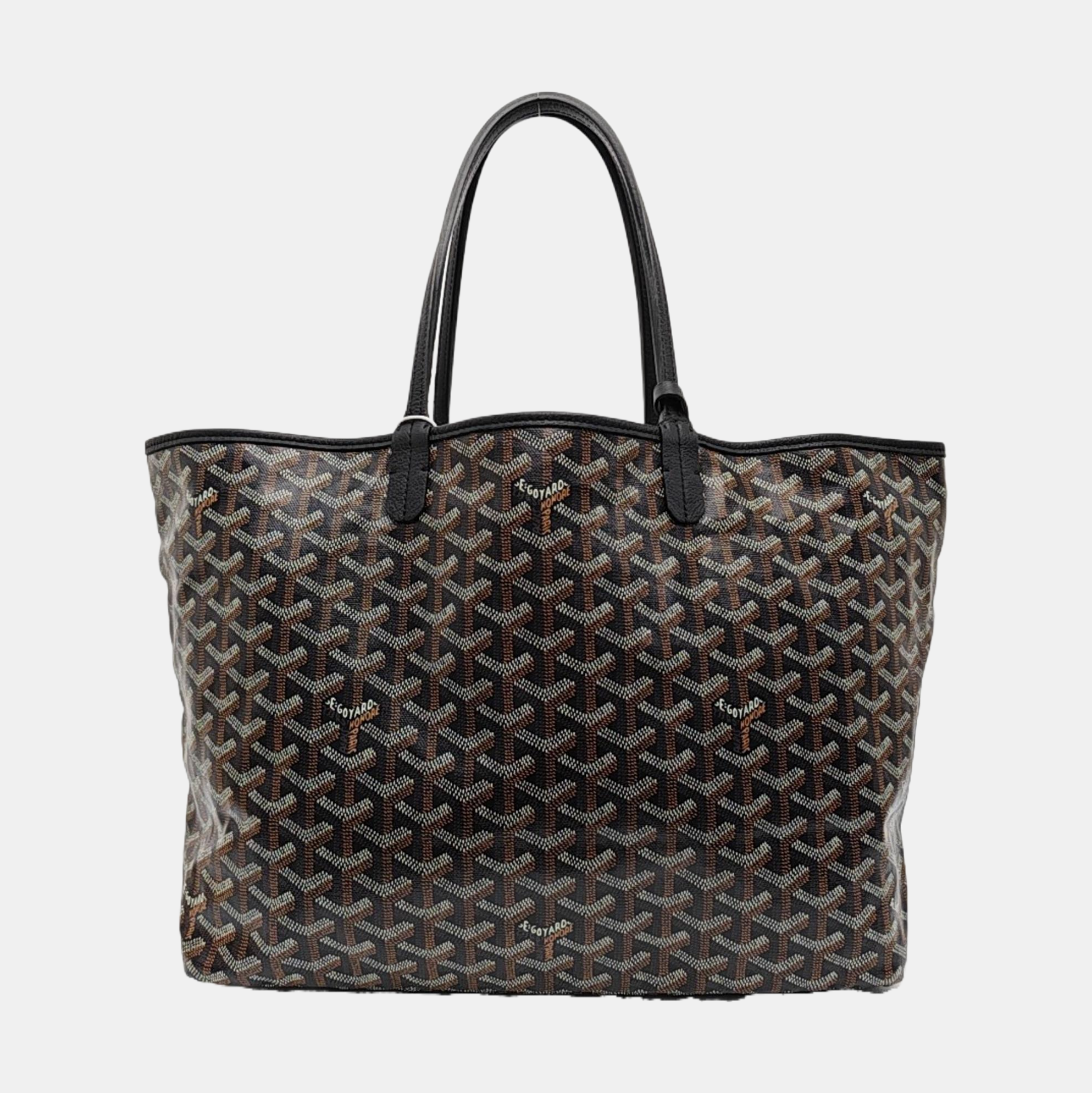 Saint Louis PM Coated Canvas Black