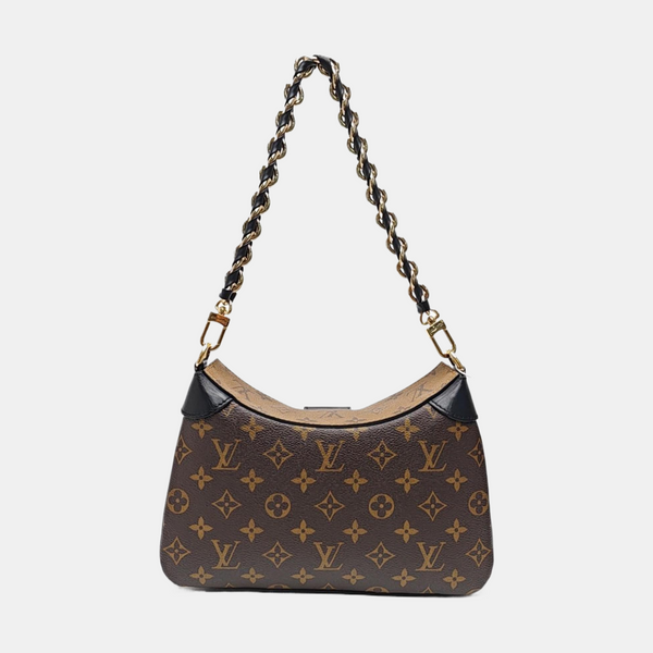 TWINNY Monogram Coated Canvas Brown